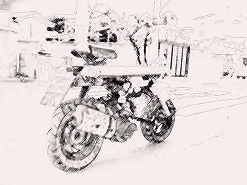 モトコンポ　リード90ｃｃ